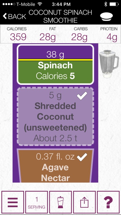 Perfect Blend: Interactive Blender Recipe App screenshot-3