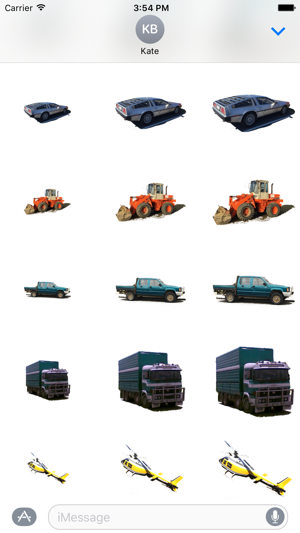 Car Truck Digger Stickers