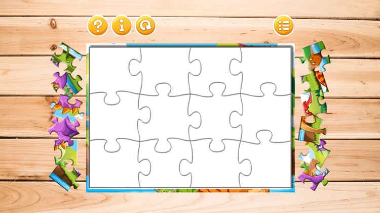 Dinosaur Park Jigsaw Puzzle Games Free For Kids