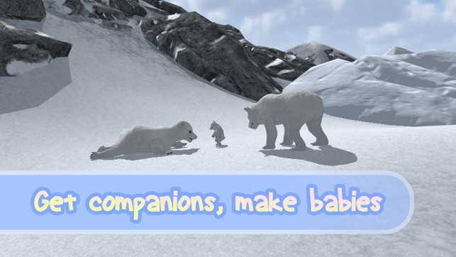 Wild White Polar Bear Simulator Full(圖3)-速報App