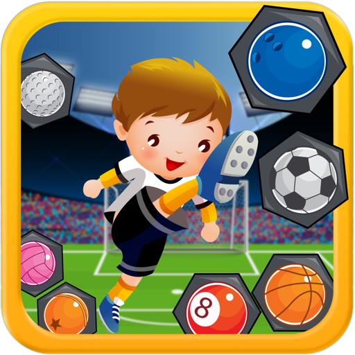 A Sports Match Puzzle Free Game - Skill League Player icon