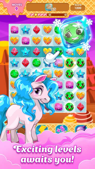 3 CANDY: PONY TALE 1.3 IOS GAME GIẢI TRÍ 3 CANDY: PONY TALE 1.3 IOS