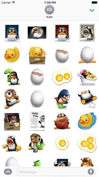 Stickers of Penguins & Stuffs