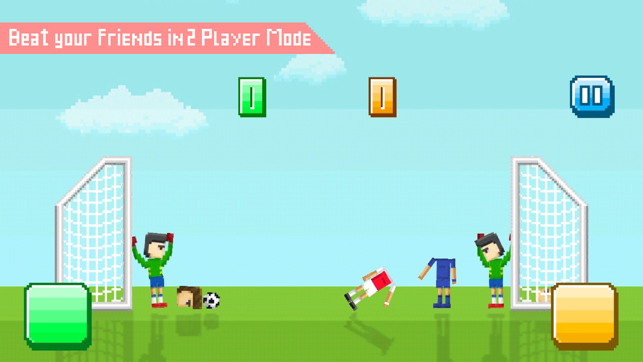 Funny Soccer - Fun 2 Player Physics Games Free(圖4)-速報App