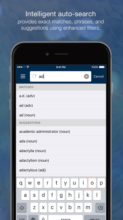 Advanced English Dictionary and Thesaurus