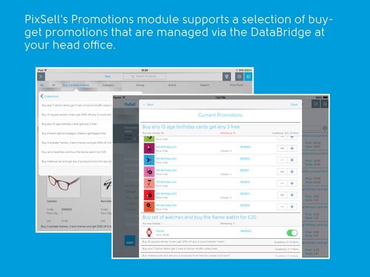 PixSell - Sales Rep Catalog and Order App