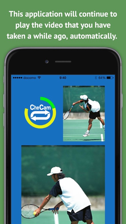 CheCam: Slow-Motion Video Looper for swing check
