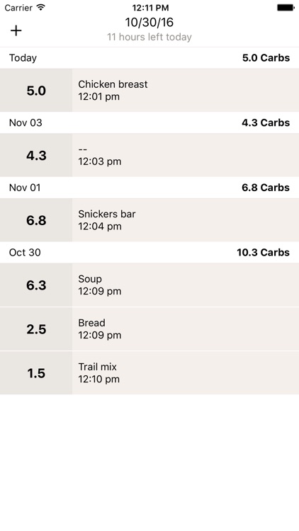 FREE Carb Counter - for Low Carb Diets