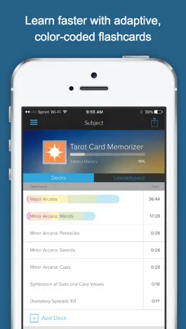 Game screenshot Tarot Card Memorizer apk