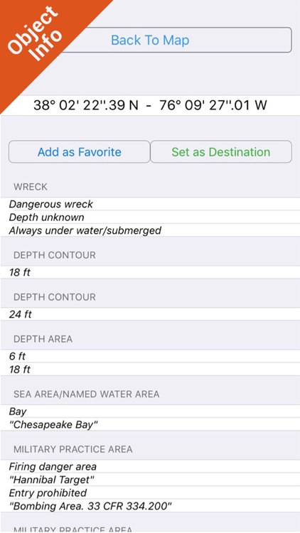 Virginia to New Jersey HD - GPS Chart Navigator