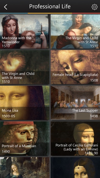 How to cancel & delete Leonardo Da Vinci Virtual Museum from iphone & ipad 3