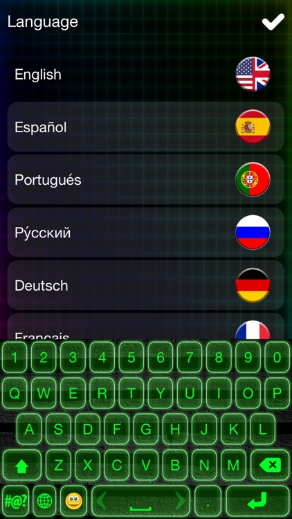 LED Keyboard Maker with Neon Backgrounds and Fonts screenshot-3
