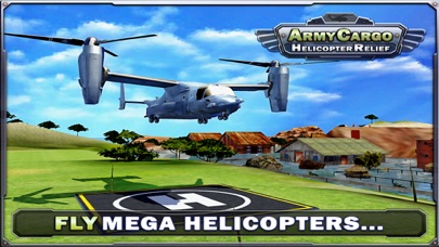 Army Cargo Helicopter Relief & Truck sim games 1.0 IOS -