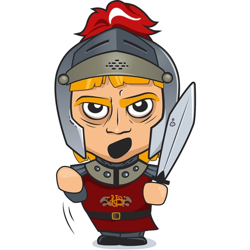 MEDIEVAL KNIGHt Animated Stickers