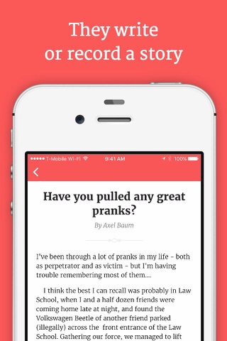 StoryWorth - easily record your family stories screenshot 3