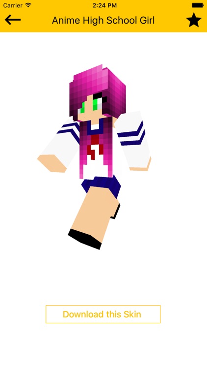 Anime Skins - Skins for Minecraft PE & PC Edition