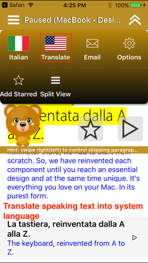 SpeakItalian 2 Pro (6 Italian Text-to-Speech)(圖3)-速報App