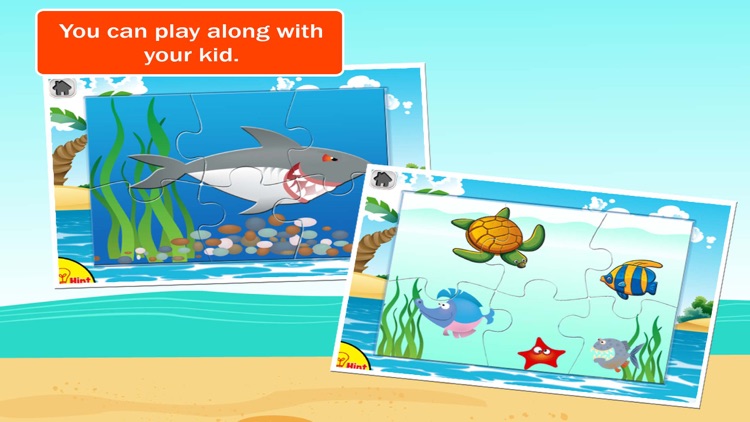 Underwater Jigsaw Puzzles - Animals Under the Sea