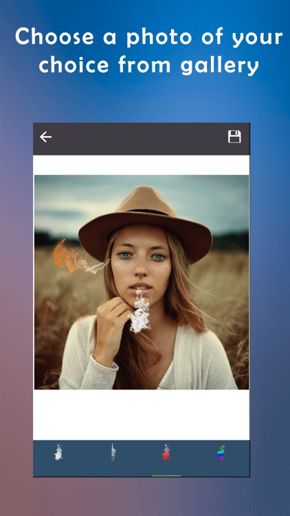 Smoke Photo Effect Editor