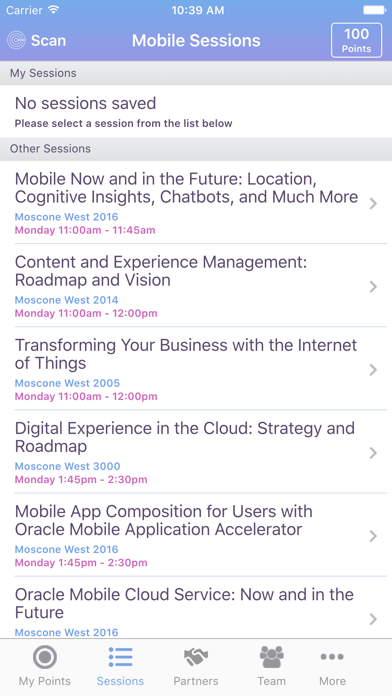 Oracle Mobile Challenge screenshot 3