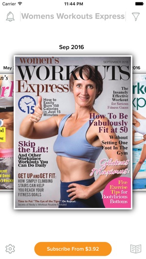 Women’s Workout Express Magazine