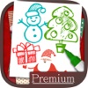 Crea tarjetas de navidad - Premium