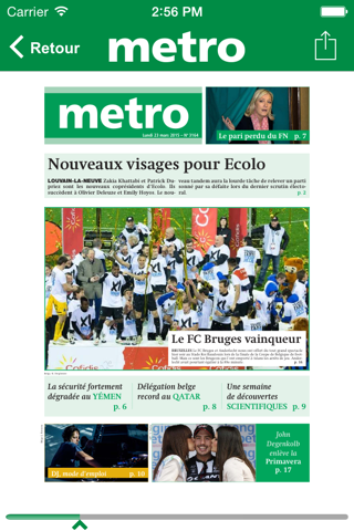 Metro Belgique (FR) screenshot 4