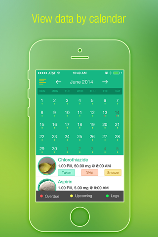 Pill Alert - Med, Prescriptions Reminder & Tracker - náhled