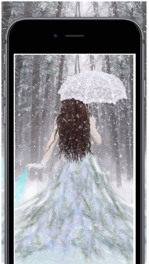 Snowfall Live wallpapers & snow themes image Free!(圖2)-速報App