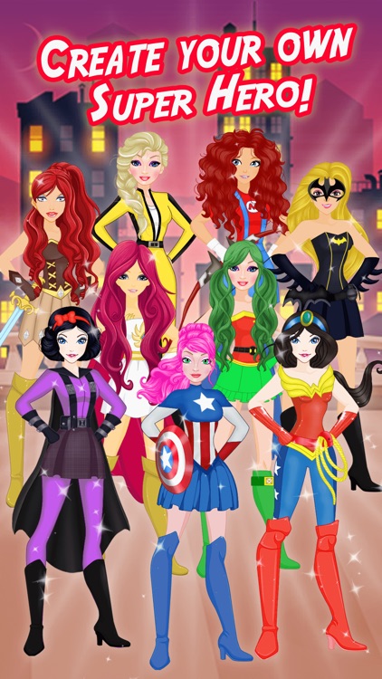 Wonder Supergirl Super Hero Games for Girls