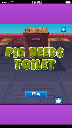 Piggy Needs Toilet