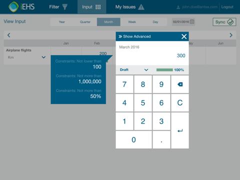 iEHS - Metrics screenshot 4