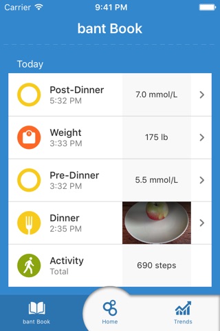 bant - Simplifying diabetes screenshot 4