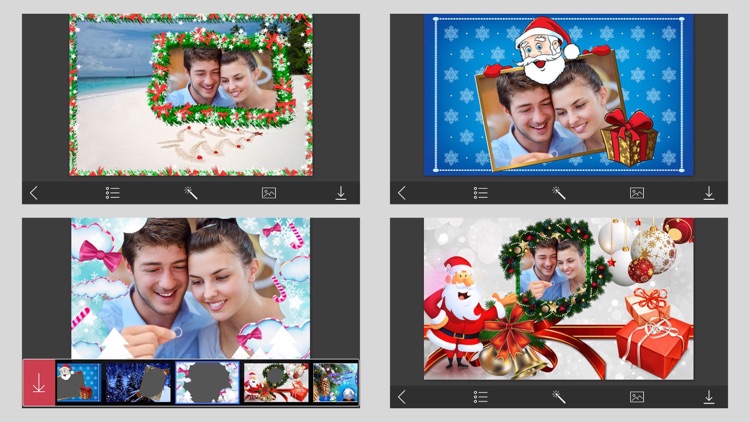 Xmas Tree Hd Photo Frames - Beauty Frames