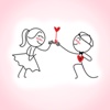 Love Couple > Love Stickers