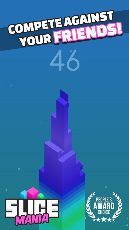 Slice Mania! Color Stack Arcade Game screenshot-3