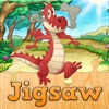 Cartoon Dragon Jigsaw Puzzles for Kids - Kindergarten Learning Games Free