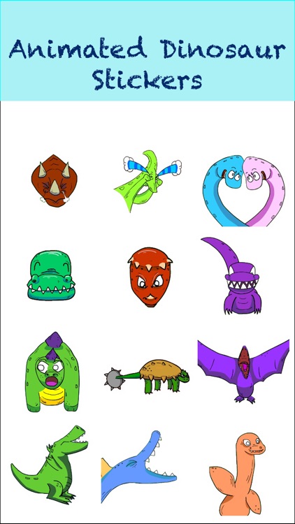 Dinosaurs Have Feelings Animated Sticker Pack