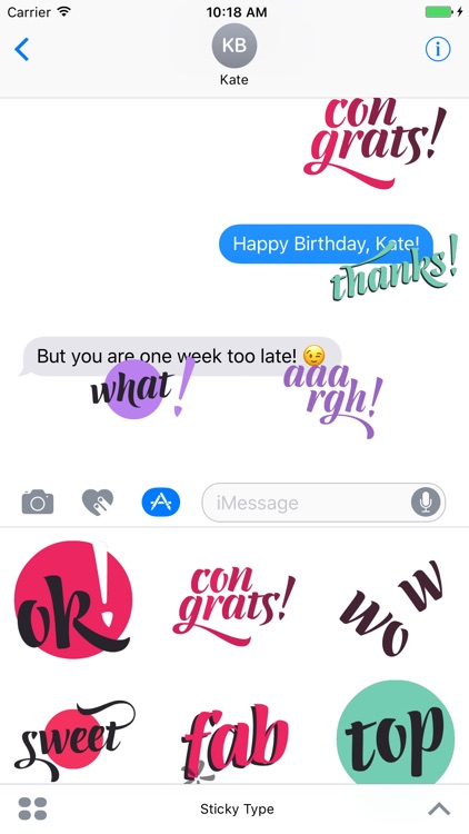 Sticky Type