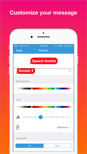 Bubbly - Send Customized Stylish Message Bubbles(圖3)-速報App