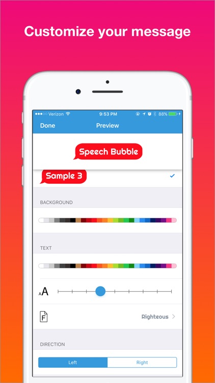 Bubbly - Send Customized Stylish Message Bubbles