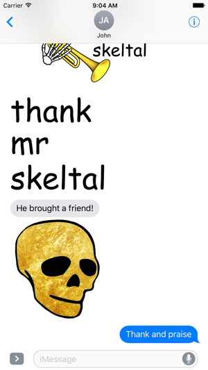 Mr Skeltal Sticker Pack(圖5)-速報App