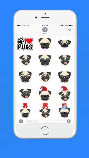 Pug Emoji(圖2)-速報App