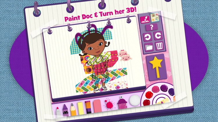 Doc McStuffins Color and Play