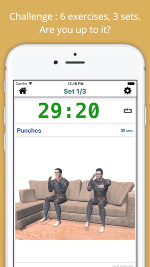 Home Movie Workout Challenge PRO - No equipment(圖2)-速報App