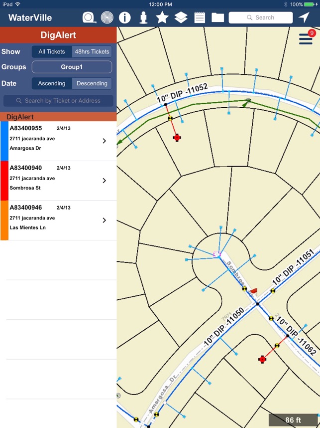 GeoViewer Mobile Rainbow