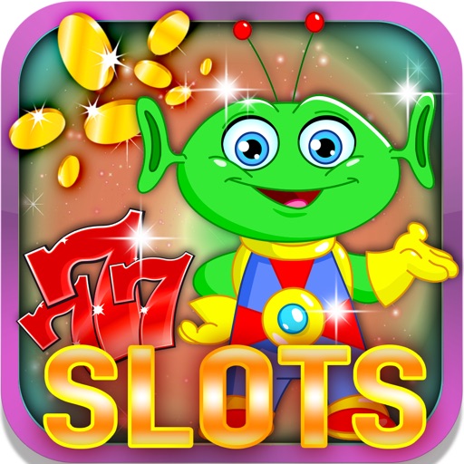 Lucky Alien Slots: Travel through time and space Icon