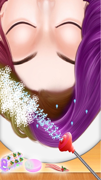 Christmas Candy Spa Makeover - Sweet Make Up Me