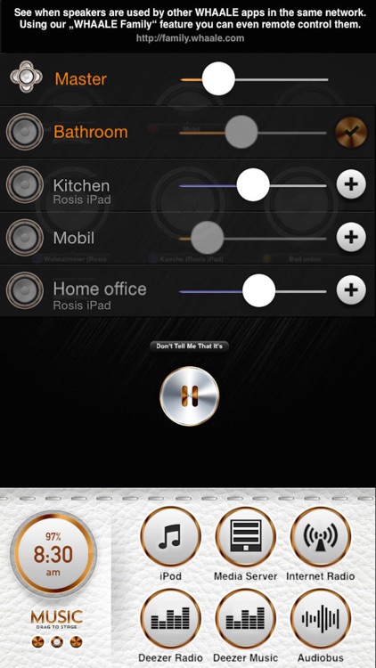 WHAALE Multiroom Player for AirPlay speakers screenshot-3