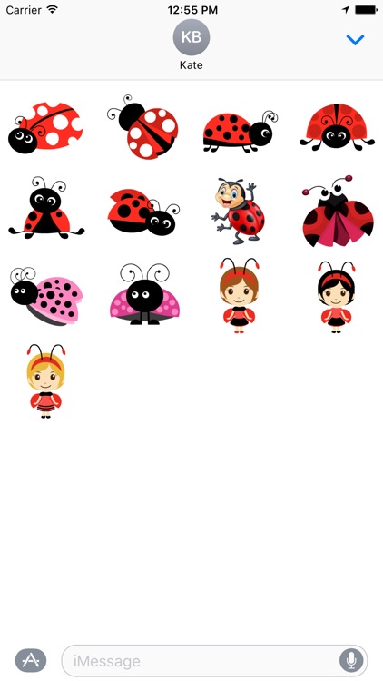 Ladybug Stickers